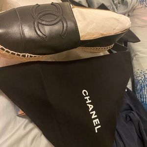 Chanel Espadrille Flats